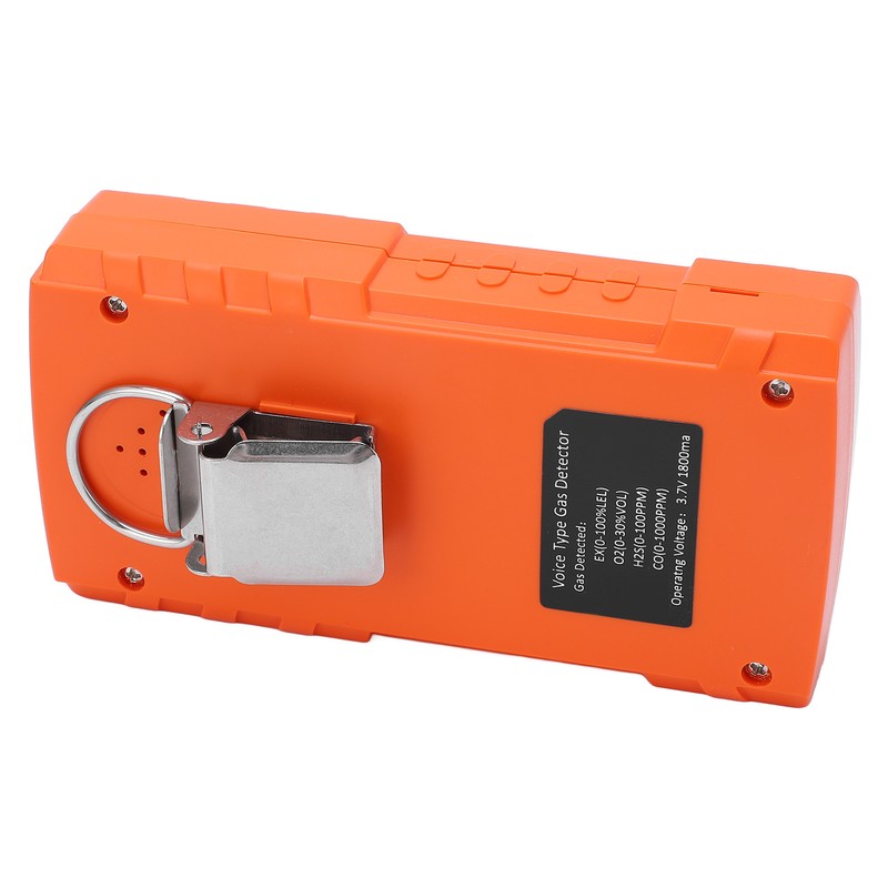 Gas Detector Multifunctional ABS Housing Dustproof IP65 Gas Monitor Meter