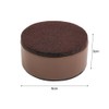 Tiardey 4 Pack Carbon Steel Heightened Foot Pads Furniture Riser