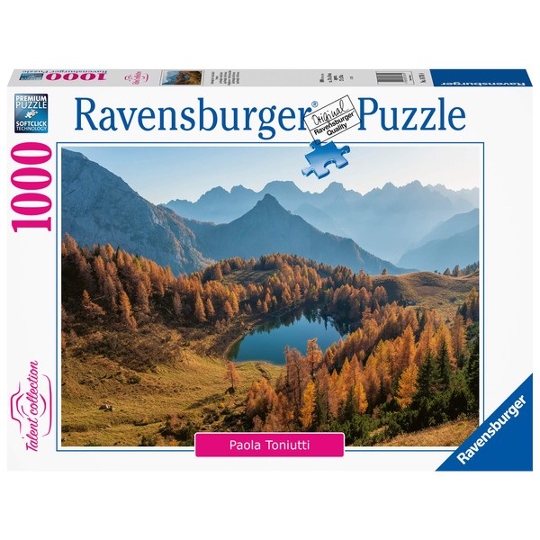 Ravensburger 16781 4 Lake Bordaglia Puzzle, Multi-Coloured, 1000 Pezzi