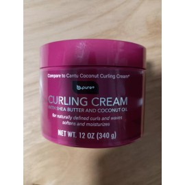 Pure B pure Curling Cream With Shea Butter And Coconut Oil 12 oz