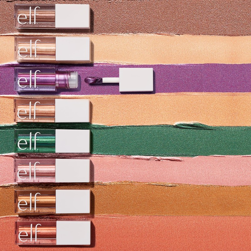 e.l.f. Liquid Metallic Eyeshadow, Quick-Drying, Long-Lasting, Gel-Based Formula For One-Swipe