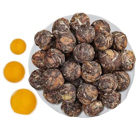 Yunnan White Tea Dragon Pearls Tea 150g Bai Cha Long Zhu White Loose Leaf Tea Balls Tea Breakfast Tea
