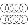 sourcing map Nitrile Rubber O-Rings 72mm OD 67.2mm ID 2.4mm