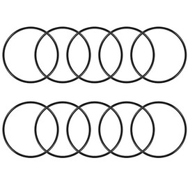 sourcing map Nitrile Rubber O-Rings 72mm OD 67.2mm ID 2.4mm Width, Metric Sealing Gasket, Pack of 10