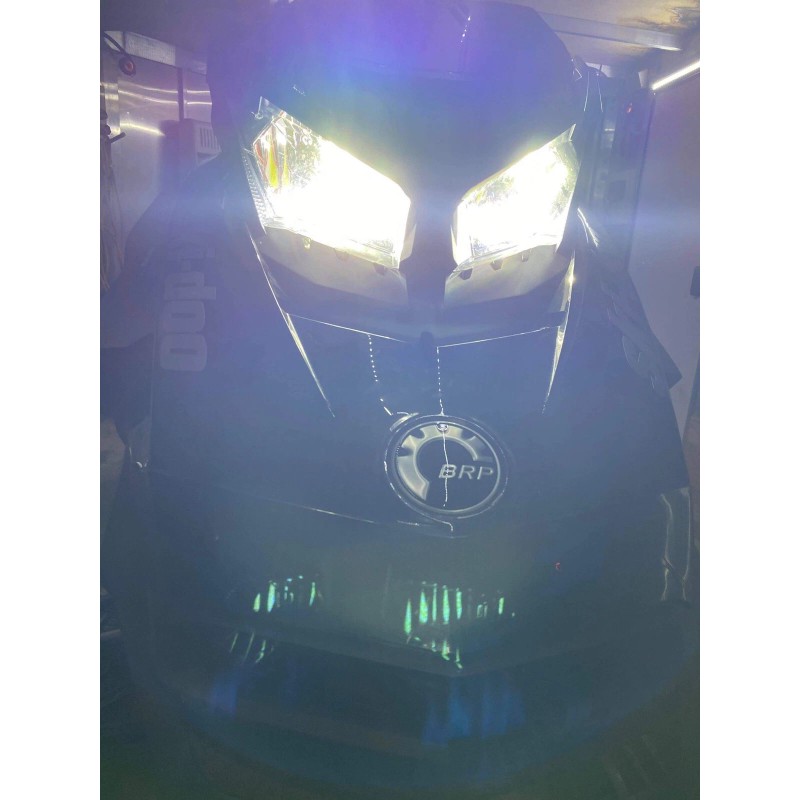 FT 2015 Ski Doo MXZ X-RS LED Headlight Kit Plug