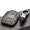 Vitodeco Genuine Leather Key Fob Case Cover Compatible for 2019-2021