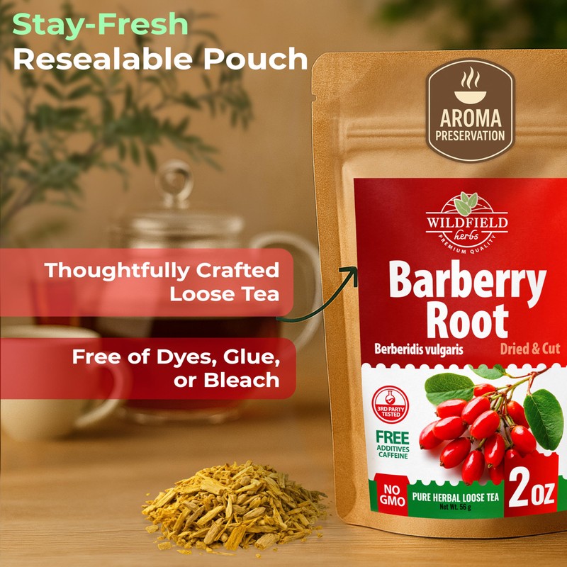 2 oz. Barberry Root Herbal Tea (Berberis vulgaris) – 56g