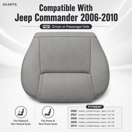 GXARTS Seat Cover Replacement Fit for Jeep Commander Limited 2006-2010