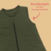 schlummersack Baby Summer Sleeping Bag, 110 cm, Thin, Olive, Baby