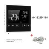Peakloong Smart LCD Touchscreen Thermostat for Home Programmable Electric Floor