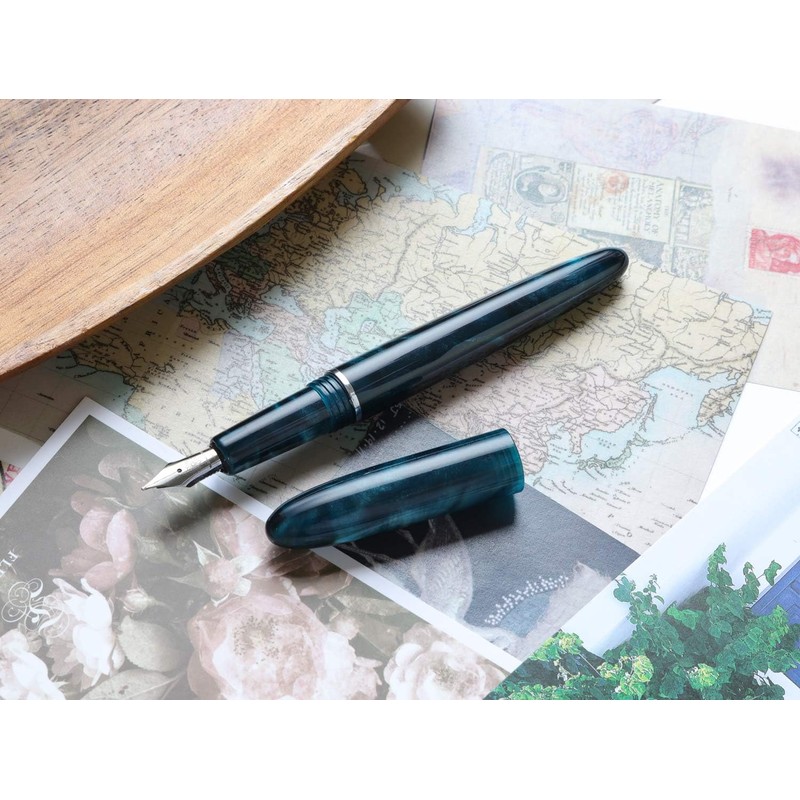 WANCHER MOFU Blueberry, Fountain Pen (M Medium Point)