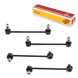Metrix Premium Chassis Parts - 4 PC Front & Rear Sway Bar Stabilizer End Link Kit Fits 13-18 Lexus ES300h, 13-18 ES350, 13-18 Toyota Avalon, 12-17 Camry, Replacement K750123, K90345, Made in Europe