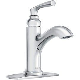 Hilliard 1+3 Hole 1 Lever Handle Chrome Lavatory Faucet