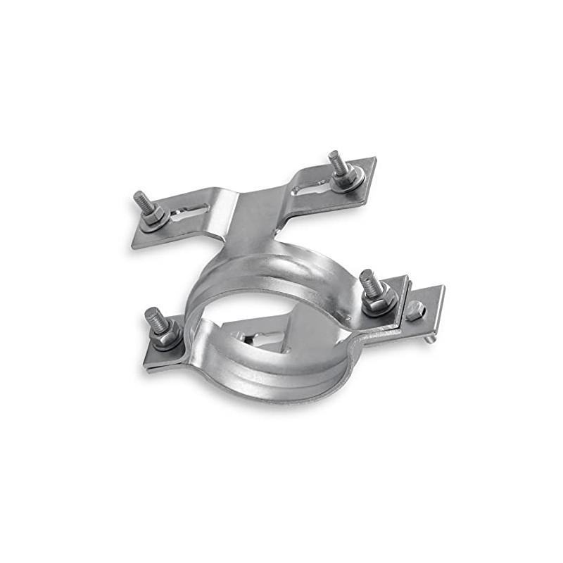GDS076 Double Sign Mounting Traffic Sign Holder Pipe Clamp Diameter