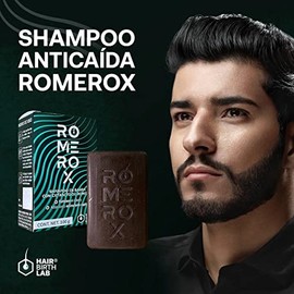 Shampoo Anticaída Barra Romerox Extracto Romero Hair Birth Lab