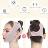 AEIOPRS 2 Pcs Beauty Face Sculpting Sleep Mask V Shape