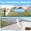Universal Wireless Bridge Mount, 4pcs 11" J Pole & Wall-Mounted