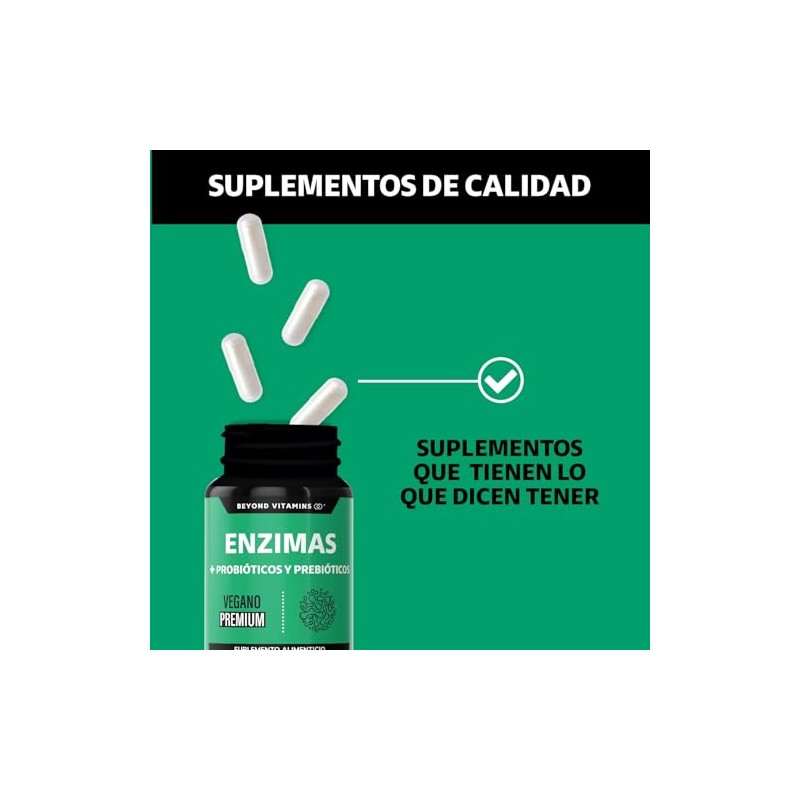 Enzimas Digestivas Probióticos Contiene 7 Enzimas Digestivas Probióticos Lactobacillus acidophilus