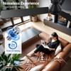 52 Inch Ceiling Fans with Lights, Remote Control, 3CCT, Dimmable&Adjustable