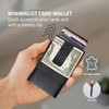 Fidelo Minimalist Men's Wallet with Money Clip - RFID Blocking,