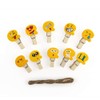 Xit Emoji Faces Photo Peg Pins for Fuji Instax Photos