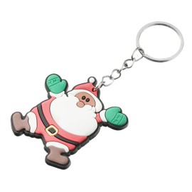Komonee Christmas Santa Hug Key Ring Xmas Stocking Filler Keychain Secret Gift Key Chain (KR-X6)