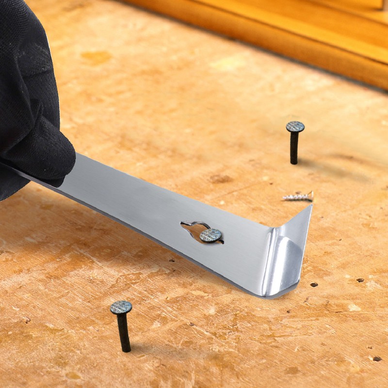 Stainless Steel Pry Bar Multifunctional Pry Bar Scraper for Automotive