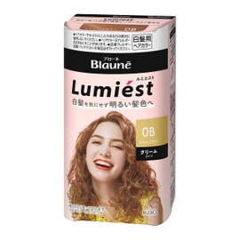 Lumiest Hair Color, 0B, Chiffon Brown, Quasi-Drug, No Need to Worry About Gray Hair, Enjoy Bright Hair Color, Cream Type