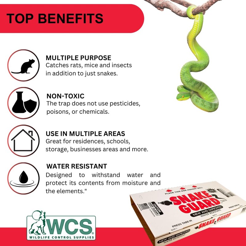 Snake Guard® Snake Trap by Wildlife Control Supplies – Weather