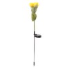 2Pcs Sunflower Solar Lights IP65 Waterproof Low Power Consumption LED