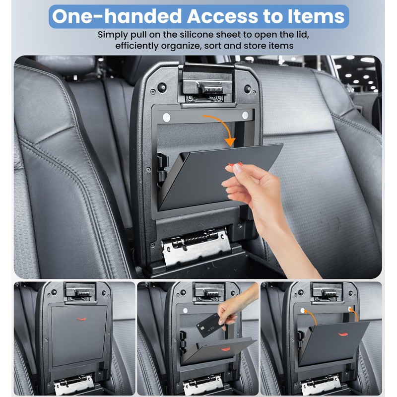 Sinvanho Center Console Organizer Compatible with 2024 2025 Toyota Tacoma