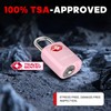 SURE LOCK TSA Approved Luggage Locks Mini Size Lock with