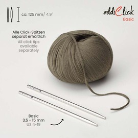 Addi Addi click needles 656-2, 6.0 mm