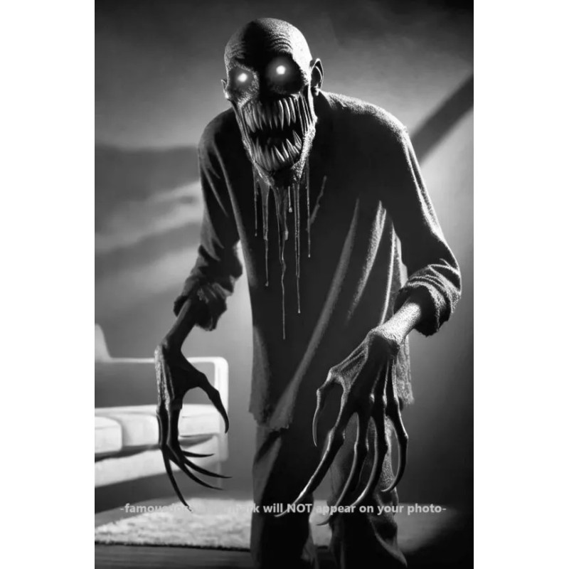 Creepy Boogey Man PHOTO Scary Bogeyman Boogeyman Weird Art