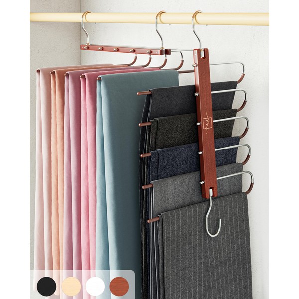 MORALVE MORALVE Pants Hangers Space Saving - 2 Pack European