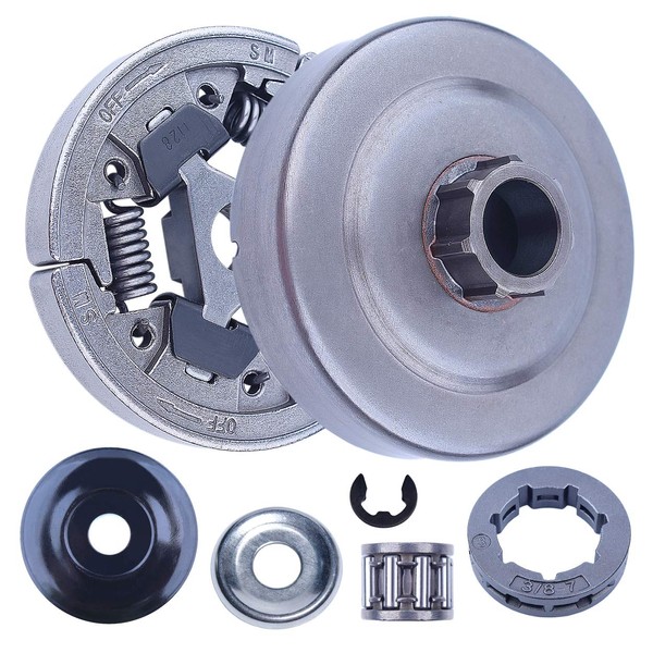 Mtanlo 3/8 Clutch Drum Rim Sprocket Needle Bearing Kit for