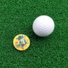 HOKUSHIN TRADING MK0490 Golf Ball Marker Crayon Acrylic Marker Action