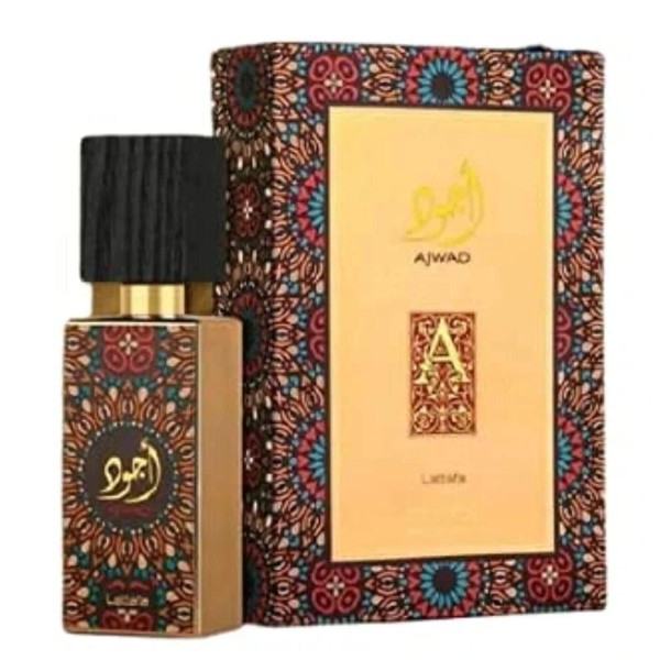 Lattafa Ajwad by Lattafa Eau de Parfum Spray, 2.03 Ounce