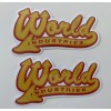 World Industries Sticker Skateboard Sticker Vintage 90’s Skateboard Sticker BOGO