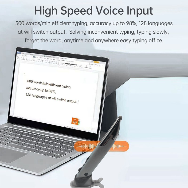 2.4G Wireless Mouse Pen 4 Keys Vertical Pen-Shaped Stylus BT