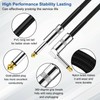 Aqdocvf 2-Pack Guitar Cable, Guitar Cord 10ft, AMP Cord for