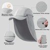 Mens L/XL/XXL Sun Hat Fishing Hat with Removable Neck Flap,UPF