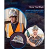 LANON Full Brim Hard Hat, OSHA Construction Work Approved, Premium