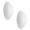 WAGNER design yourself SCREW or GLUE WHITE Wall Buffer Set