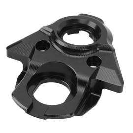 Surron Ignition Key Switch Cover, CNC Aluminum Alloy Motorcycle Ignition Key Switch Cover Central Control Decorative Cover for SURRON Light Bee X S, Black
