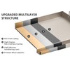 Utheer 17" x13" Nonstick Cast Iron Griddle for Gas Grill,