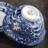 Woonsoon Jingdezhen Chinese Gaiwan Handmade 6oz/170ml China Blue and White