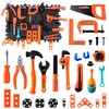 zaddgiuuy zaddgiuuy STEM Kids Tool Set with 13"x19" Pegboard Wall159-Piece