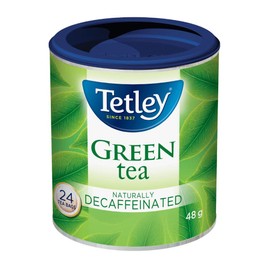 Tetley Naturally Decaffeinated Green Tea - 24 Tea Bags, 48 Grams
