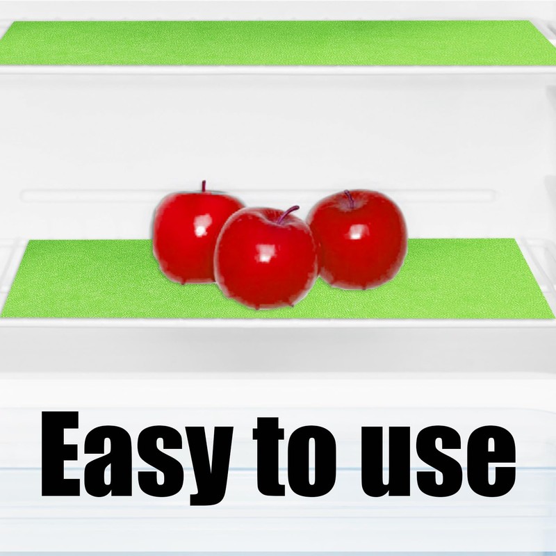 5 Fridge Sponge Mats, Fridge Replacement Cotton, Food Fresh, Anti-Mould,